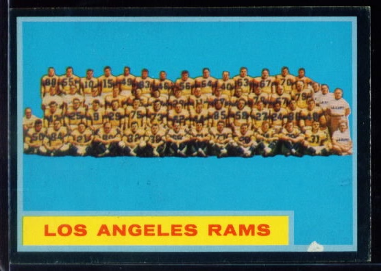 89 Rams Team Card